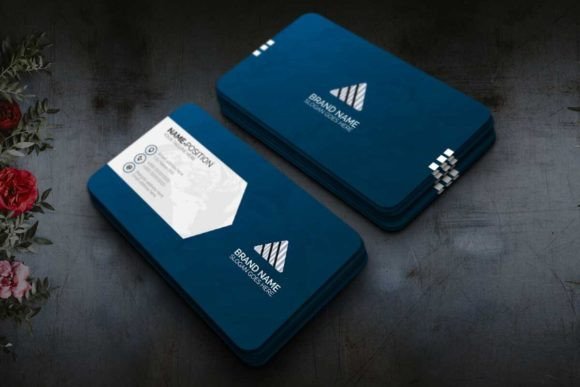 Modern Blue Business Card: Elevate Your Professional Image