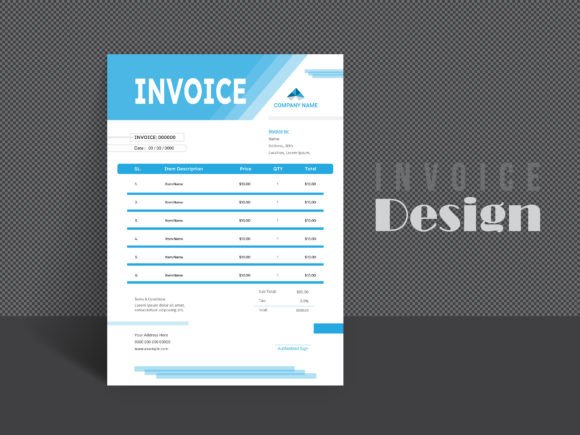 Professional Business Invoice Template for Polished Billing
