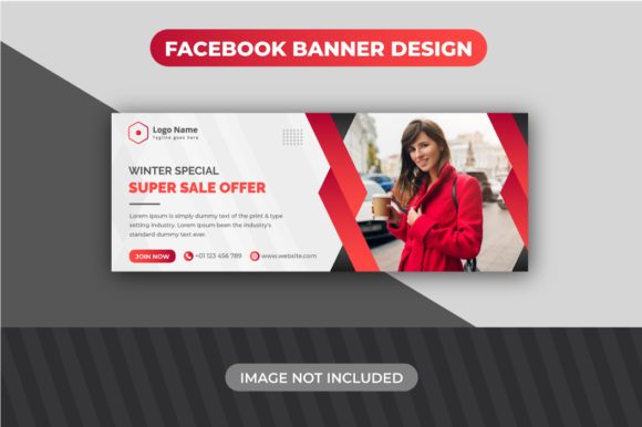 Red Creative Winter Sale Offer Facebook: A Designer's Toolkit
