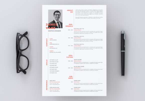 Resume CV Creative Template: A Modern Designer's Essential